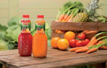 Naranja y zanahoria, zumo de otoño en formato vending Naranja y zanahoria, zumo de otoño en formato vending