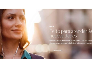 Necta estrena su nueva web en portugués