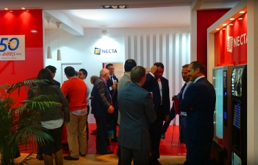 Pantallas táctiles e innovación tecnológica, Necta destaca en Vendibérica