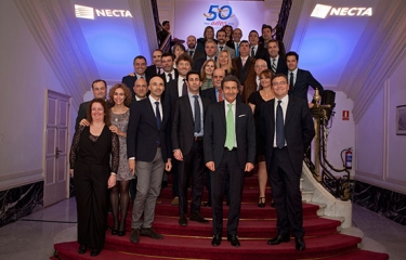 Necta pone el broche final a sus 50 años en España