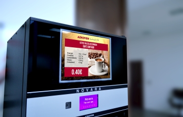 Azkoyen impulsa el ‘digital signage’ en la Novara 2.0 que presentará en Vendibérica