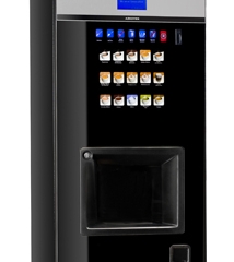 Las pantallas interactivas en vending, muy presentes entre los fabricantes