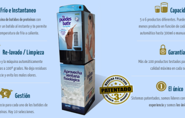 Nutriger alza el valor del vending saludable y revoluciona la alimentación del deportista