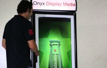 Onyx Display Media exhibe junto a Intel su espectacular pantalla de cristal