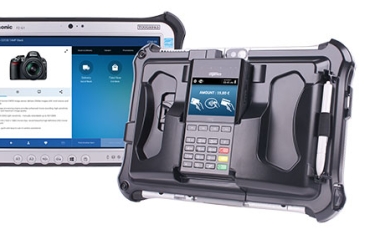 Panasonic presenta un accesorio para adjuntar herramientas de pago al Toghpad FZ-G1