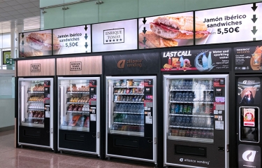 Pagos de última generación para el vending del aeropuerto de Barcelona Pagos de última generación para el vending del aeropuerto de Barcelona