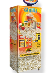 Máquina de palomitas para un sinfín de localizaciones