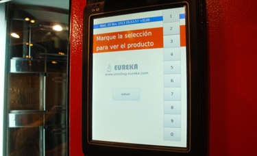 Eureka Vending dota de interactividad e información a las expendedoras de productos frescos