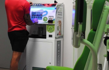 Pro-Box, la máquina automática que dispensa suplementos deportivos
