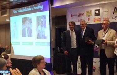 Joan Font, premio a una “Vida dedicada al vending”