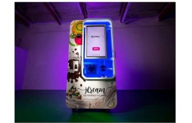 Robótica y vending se unen para ofrecer helados recién hechos de forma desatendida