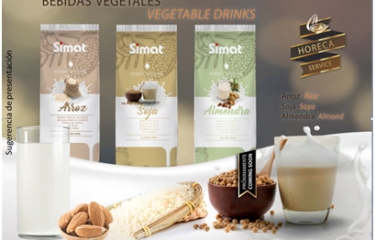 Simat presenta sus nuevas bebidas vegetales