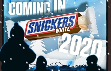 Snickers lanzará definitivamente su versión de chocolate blanco en 2020