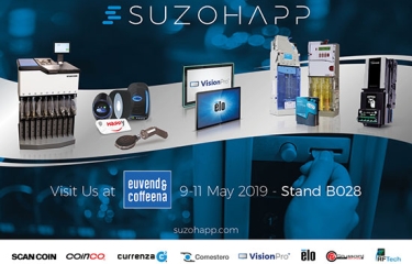 Suzohapp muestra sus últimas innovaciones en soluciones de pago y componentes en Eu’Vend