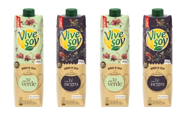 Vivesoy lanza "Soja té", la primera bebida  vegetal