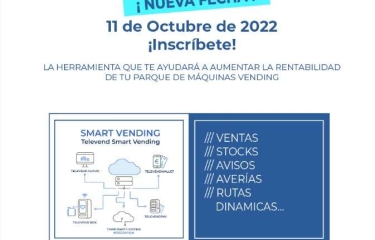 ÚLTIMA HORA: Nueva fecha para el webinar más esperado sobre Smart Vending ÚLTIMA HORA: Nueva fecha para el webinar más esperado sobre Smart Vending