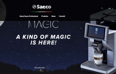 Un espacio digital para descubrir el mundo Saeco: descubre su nueva web en portugués