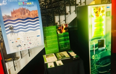 Una máquina vending de té e infusiones para acompañar el Festival de Cine mallorquín