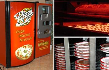 Una pizza lista en menos de lo que se tarda pedir una por teléfono