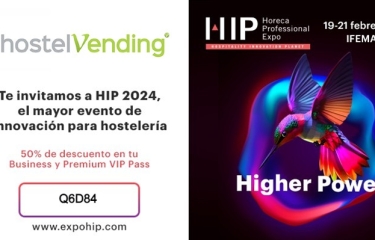 Únete a la revolución horeca: Te invitamos con entradas gratuitas a HIP 2024 Únete a la revolución horeca: Te invitamos con entradas gratuitas a HIP 2024
