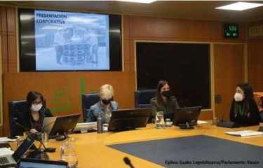 Urkotronik traslada al Parlamento Vasco algunas preocupaciones del vending