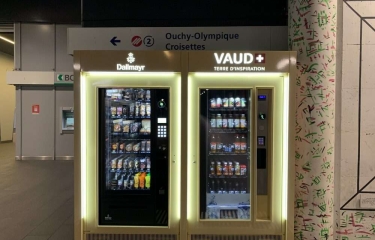 Vending en estaciones para ofrecer un servicio local, saludable y sostenible Vending en estaciones para ofrecer un servicio local, saludable y sostenible