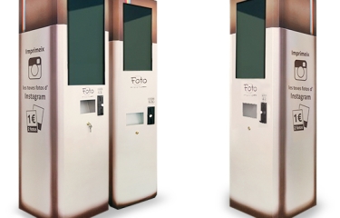 Crean una máquina de vending para imprimir fotos de Instagram