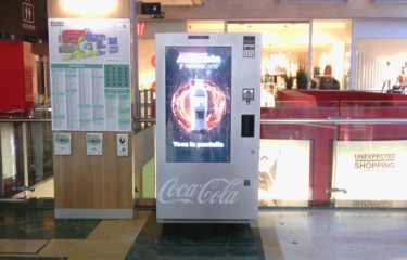El vending inteligente de Innova Pos se deja ver en el Centro Comercial Parquesur