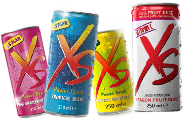 XS Power Drink, nueva bebida energética baja en calorías y rica en vitaminas
