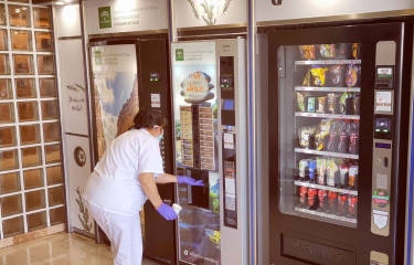 “En Aragón estamos funcionando a un 90% en las empresas dando servicio de vending” “En Aragón estamos funcionando a un 90% en las empresas dando servicio de vending”