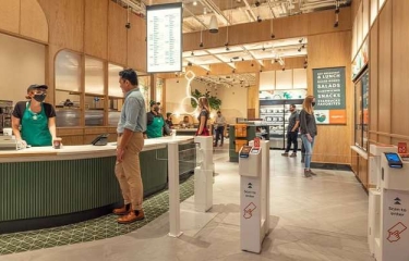 “Just walk out”, la primera tienda que fusiona la oferta Starbucks y la tecnología de Amazon Go “Just walk out”, la primera tienda que fusiona la oferta Starbucks y la tecnología de Amazon Go