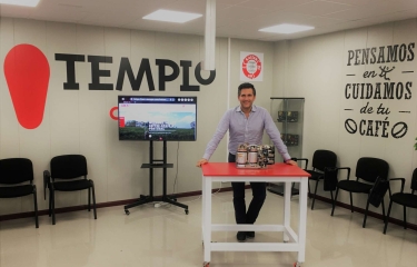 “Queremos que TSC sea la división de Templo Cafés que lleve el café al espacio de trabajo en el nuevo modelo de oficinas y comportamiento tras la pandemia” “Queremos que TSC sea la división de Templo Cafés que lleve el café al espacio de trabajo en el nuevo modelo de oficinas y comportamiento tras la pandemia”