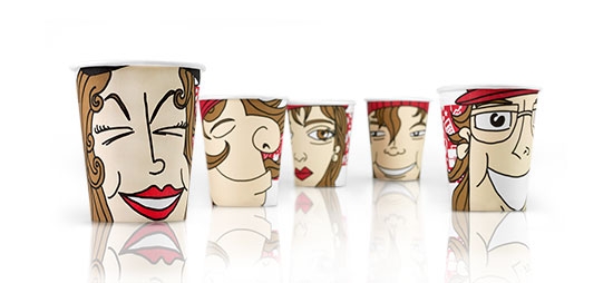 Huhtamaki invita al usuario de vending a encontrarse en sus nuevos vasos Huhtamaki invita al usuario de vending a encontrarse en sus nuevos vasos