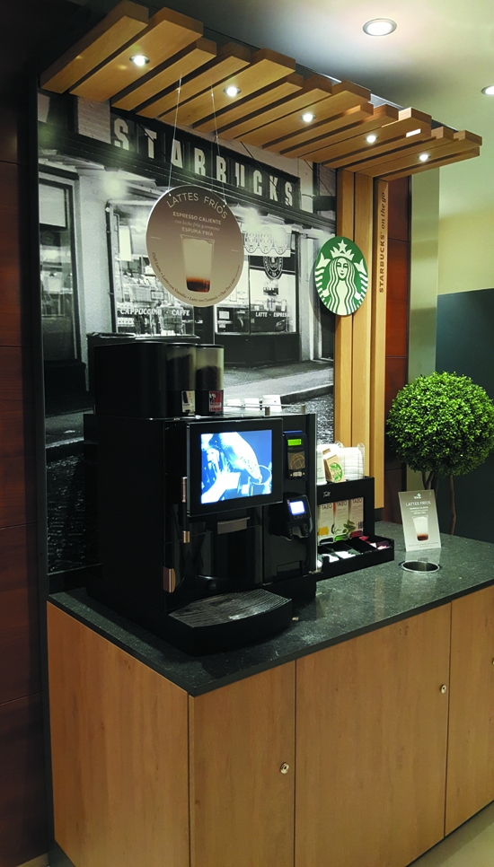 Selecta enfría el café de Starbucks On the Go