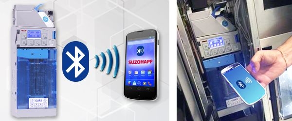 Función Bluetooth para el monedero Currenza C2 y nuevo billetero, novedades de SuzoHapp Función Bluetooth para el monedero Currenza C2 y nuevo billetero, novedades de SuzoHapp