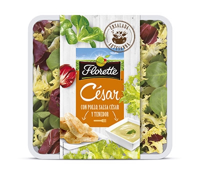 Florette Food Service hace de sus ensaladas snacks
