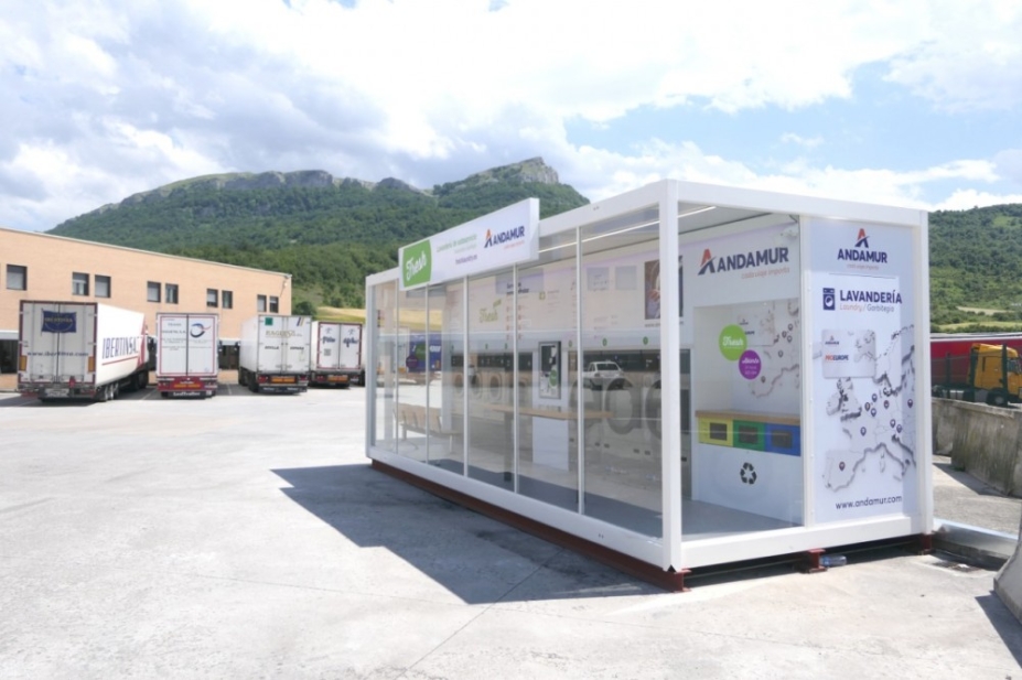 Nuevas lavanderías Fresh Box en estaciones de servicio de Cataluña y País Vasco 