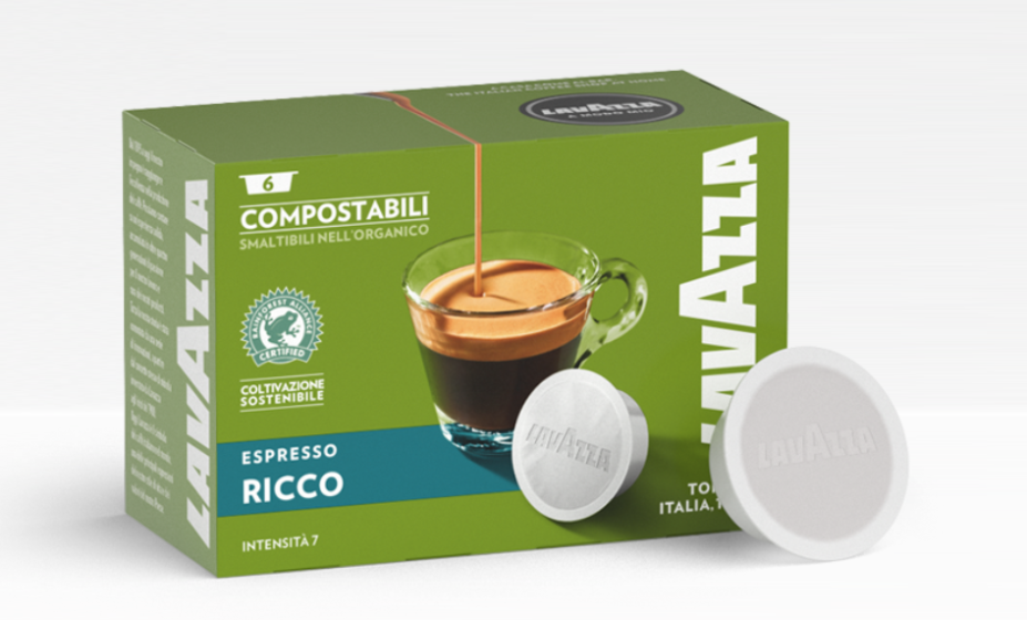 Lavazza marca un punto de inflexión: cápsulas 100% biodegradables y tazas comestibles Lavazza marca un punto de inflexión: cápsulas 100% biodegradables y tazas comestibles