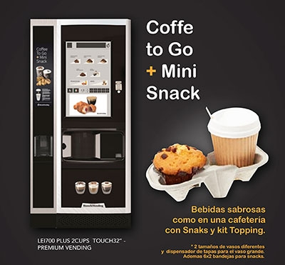 El modelo LEI 700 con el módulo ‘coffee to go’ de Bianchi se sube al catálogo de AEV El modelo LEI 700 con el módulo ‘coffee to go’ de Bianchi se sube al catálogo de AEV