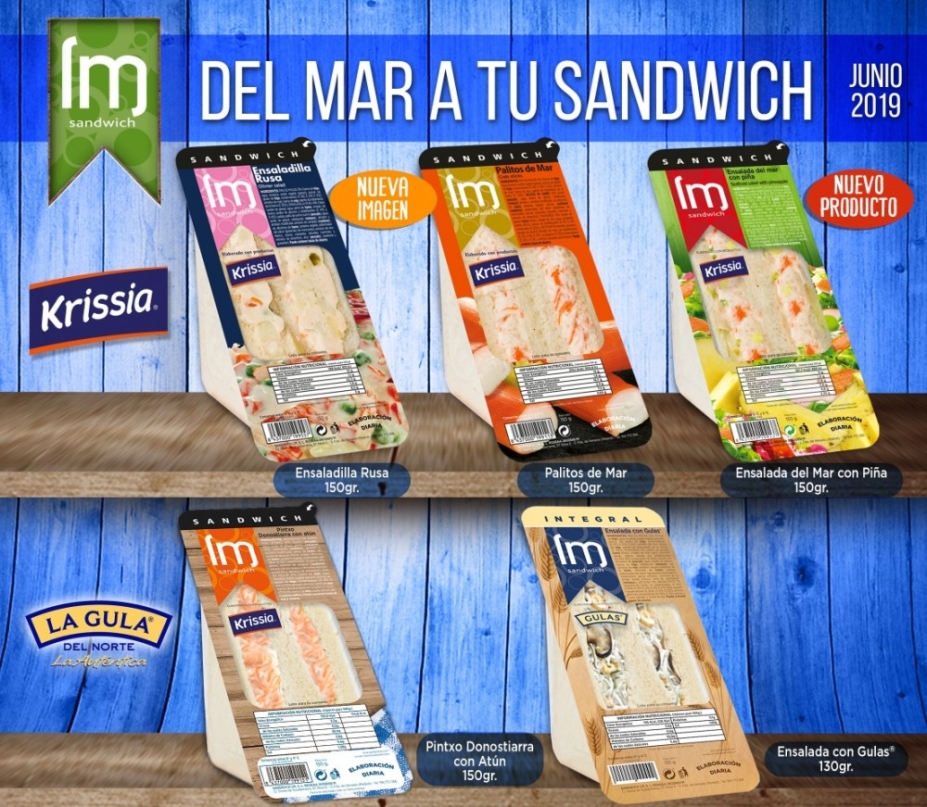 El sabor más veraniego de Sandwich L.M.: ensalada del mar con piña El sabor más veraniego de Sandwich L.M.: ensalada del mar con piña