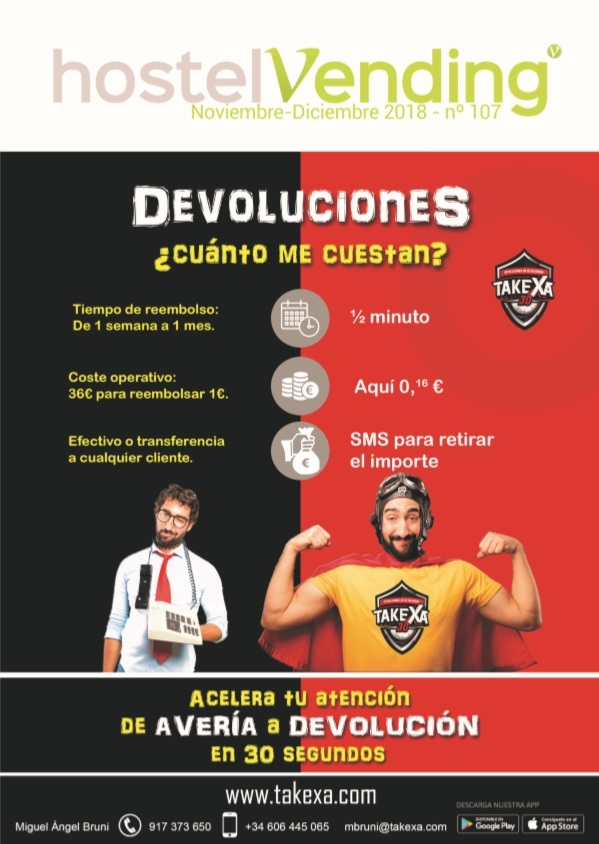 Especial Datos de Facturación: disponible para descarga con el nº 107 de Hostelvending