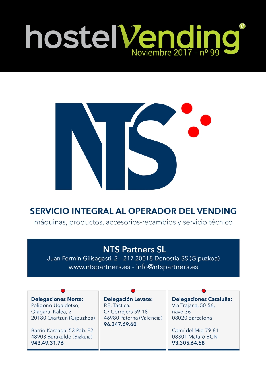 Especial Datos de Facturación: la revista Hostelvending 99, lista para descargar Especial Datos de Facturación: la revista Hostelvending 99, lista para descargar