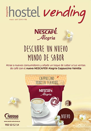 Disponible para su descarga y visualización online el número 88 de la revista Hostelvending Disponible para su descarga y visualización online el número 88 de la revista Hostelvending