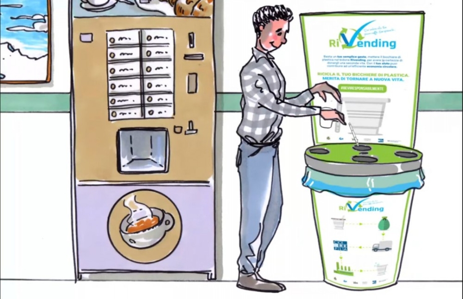 Venditalia presenta RiVending en Ecomondo, evento de de la Economía Circular