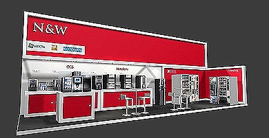 N & W Global Vending expuso sus máquinas de bebidas y bocadillos en Hotelex Shangai