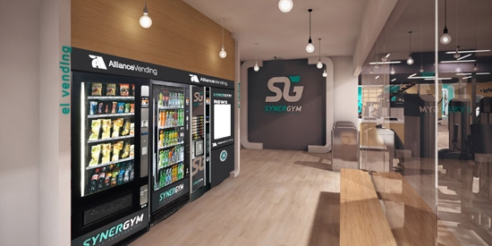 Los gimnasios Synergym eligen la alimentación saludable de Alliance Vending Los gimnasios Synergym eligen la alimentación saludable de Alliance Vending