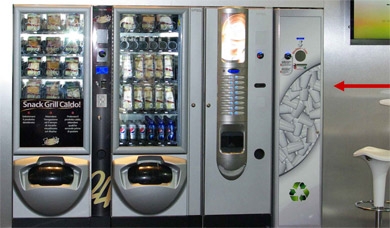 Madrid FAS Machine distribuirá las máquinas de reciclaje para el vending de Tritech