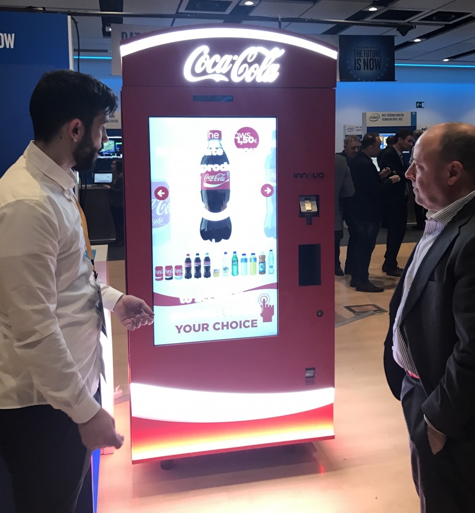 El 7,6 por ciento de las ventas de Coca-Cola 'Away from Home' son del canal vending