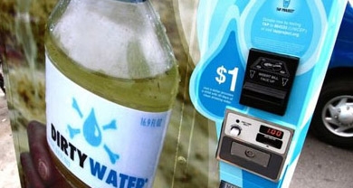 Vending para despertar las conciencias sobre el agua