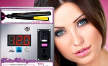 Fashion Vending, la máquina a monedas que da un liso perfecto al cabello